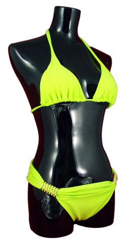Brazilian Bikinis, Swimwear, Ruched Bottom, Aloha Carioca