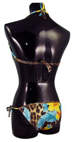 Brazilian Bikinis, Swimwear, Ruched Bottom, Aloha Carioca