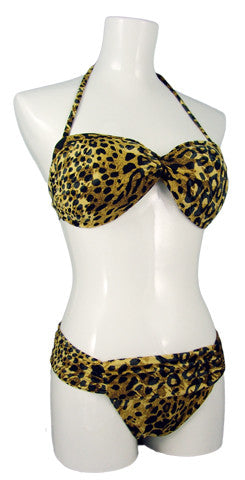 Leopard Bandeau Top